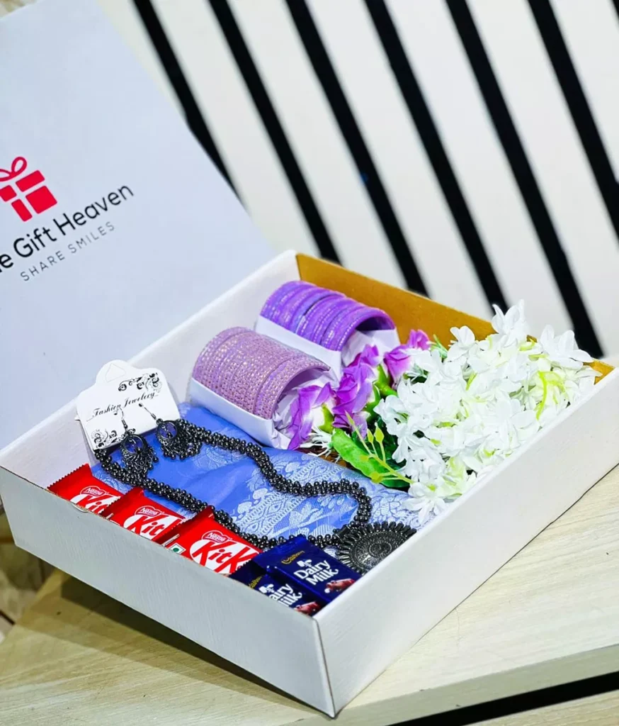 Premium katan saree combo package